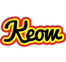 Keow flaming logo