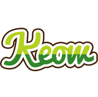 Keow golfing logo