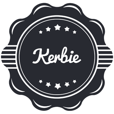 Kerbie badge logo