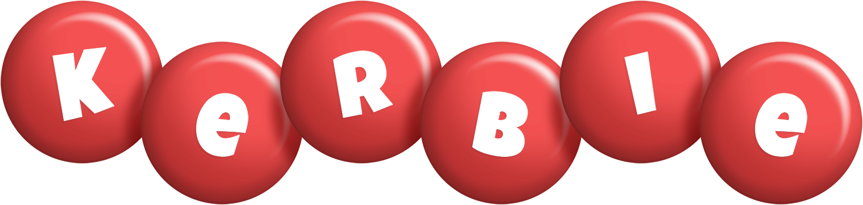 Kerbie candy-red logo
