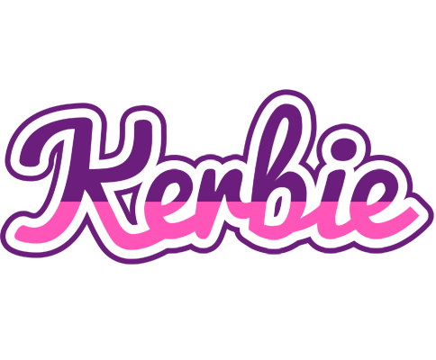 Kerbie cheerful logo
