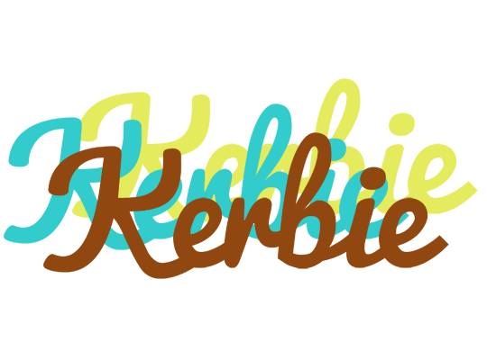 Kerbie cupcake logo