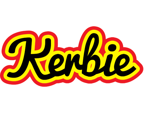 Kerbie flaming logo