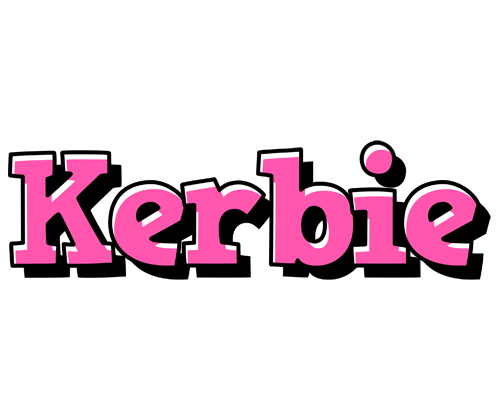 Kerbie girlish logo