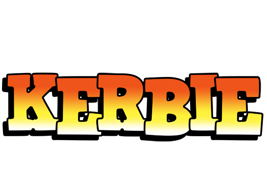 Kerbie sunset logo
