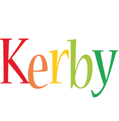 Kerby birthday logo