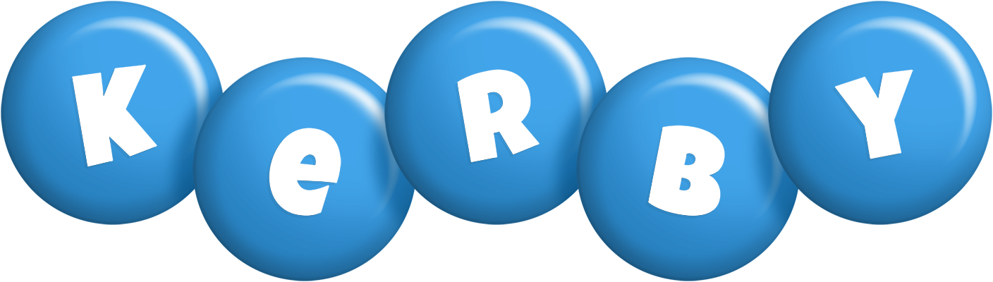 Kerby candy-blue logo