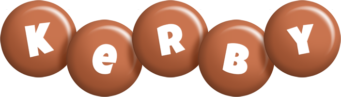 Kerby candy-brown logo