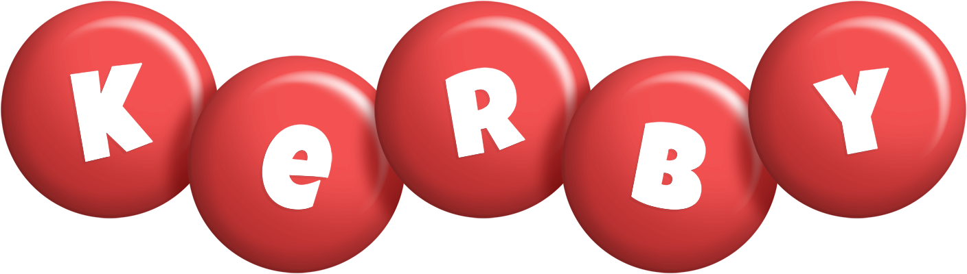 Kerby candy-red logo