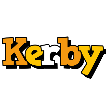 Kerby cartoon logo