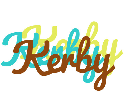 Kerby cupcake logo