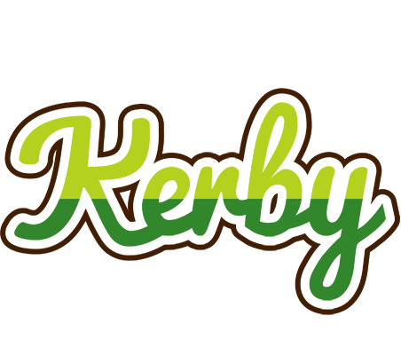 Kerby golfing logo