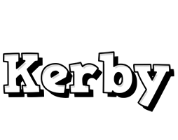 Kerby snowing logo