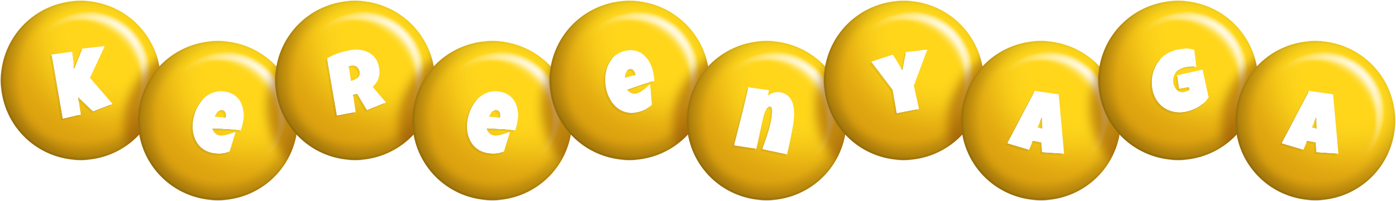 Kereenyaga candy-yellow logo