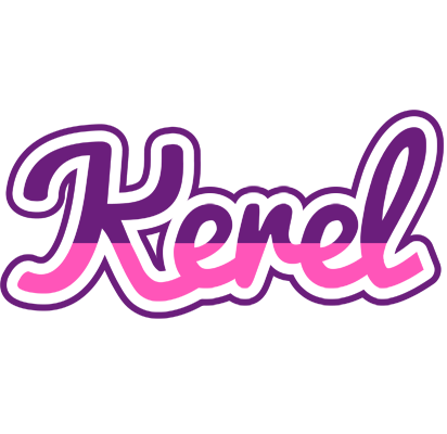 Kerel cheerful logo