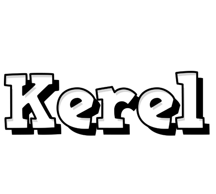 Kerel snowing logo