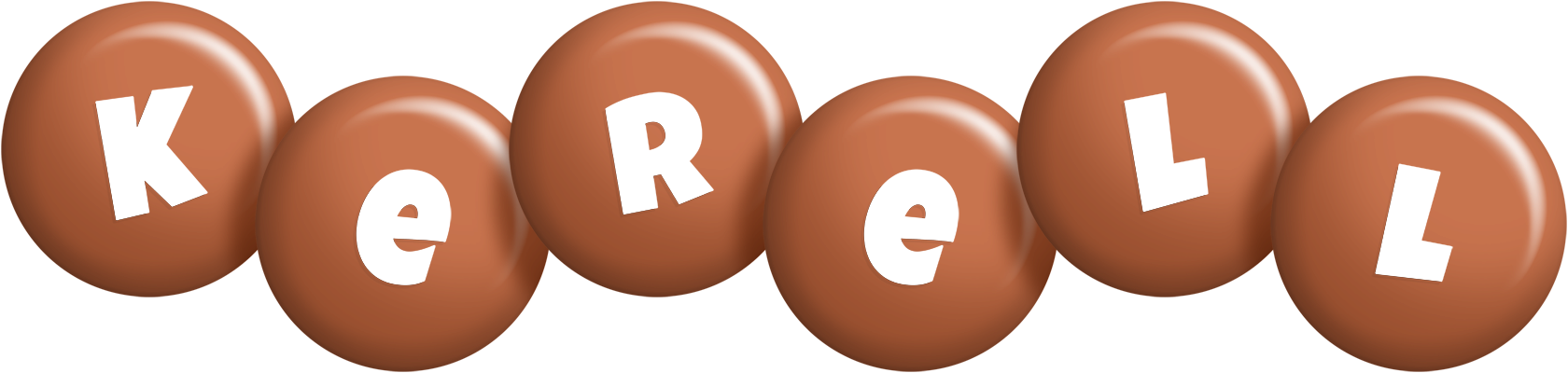 Kerell candy-brown logo