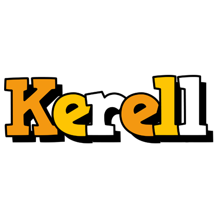 Kerell cartoon logo