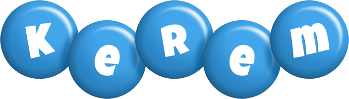 Kerem candy-blue logo