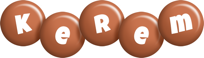 Kerem candy-brown logo