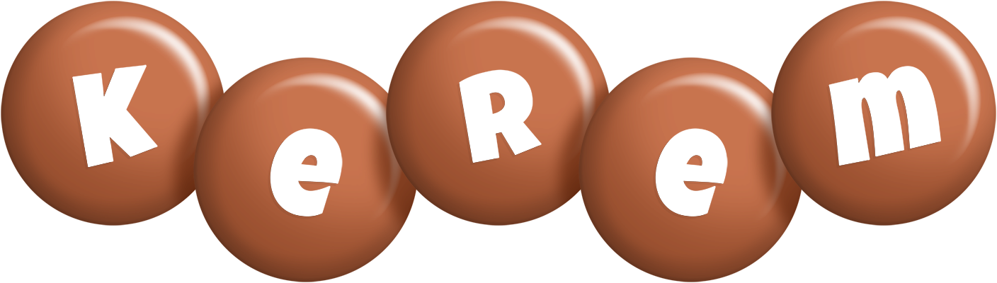Kerem candy-brown logo
