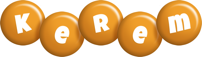 Kerem candy-orange logo