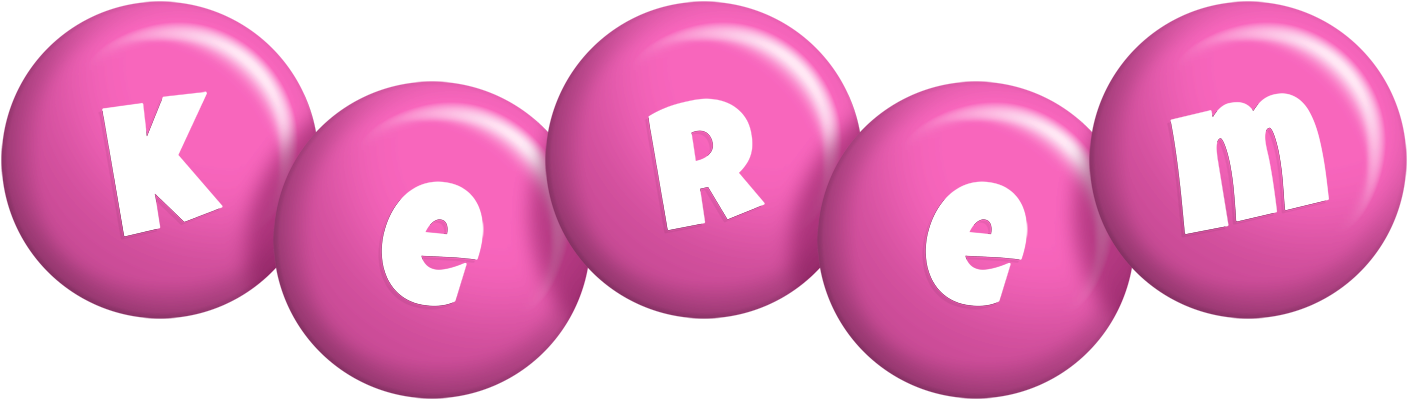 Kerem candy-pink logo