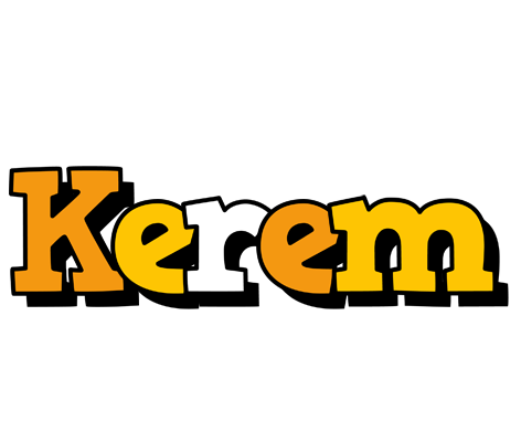 Kerem cartoon logo