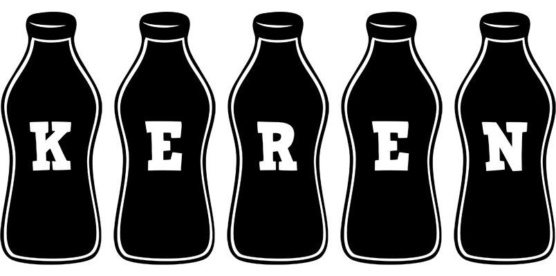 Keren bottle logo