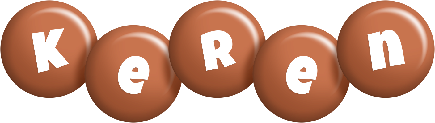Keren candy-brown logo