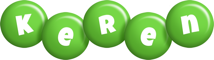 Keren candy-green logo