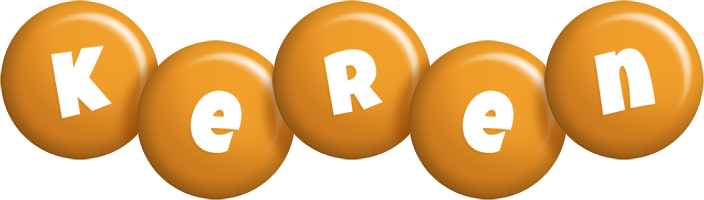 Keren candy-orange logo