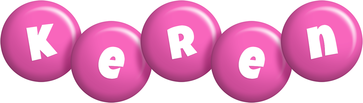 Keren candy-pink logo