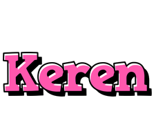 Keren girlish logo