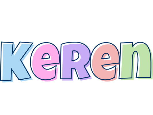 Keren pastel logo