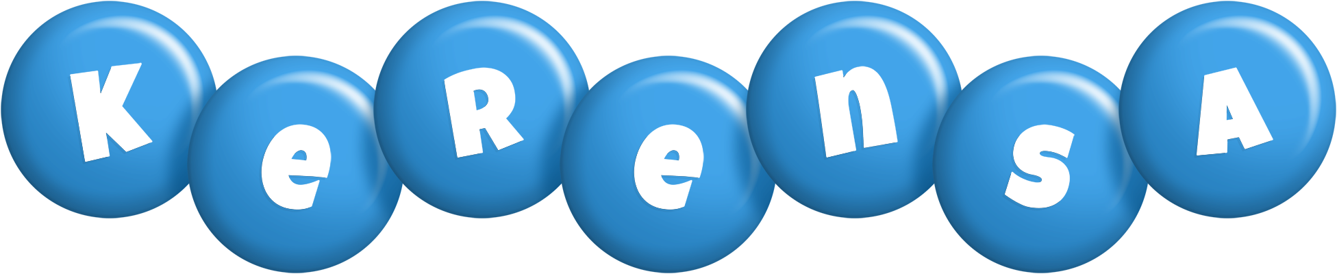 Kerensa candy-blue logo