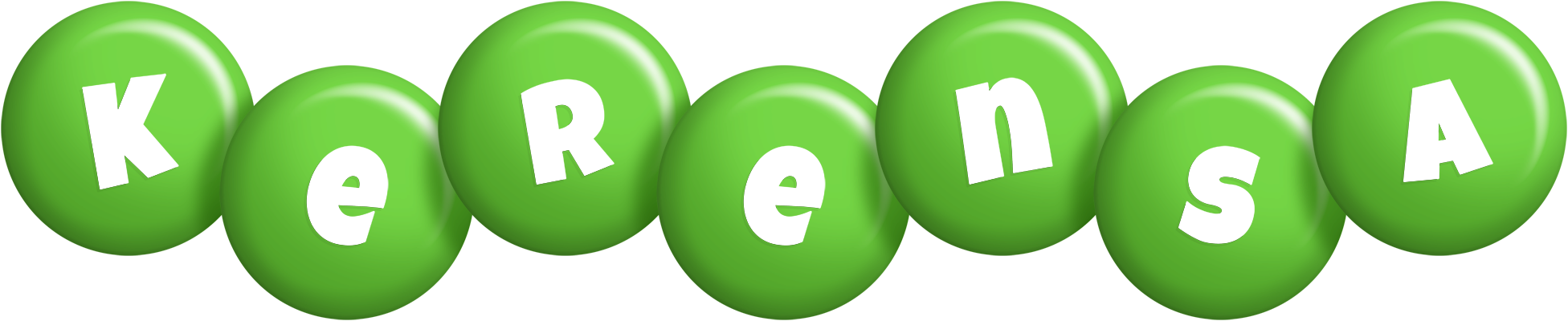 Kerensa candy-green logo