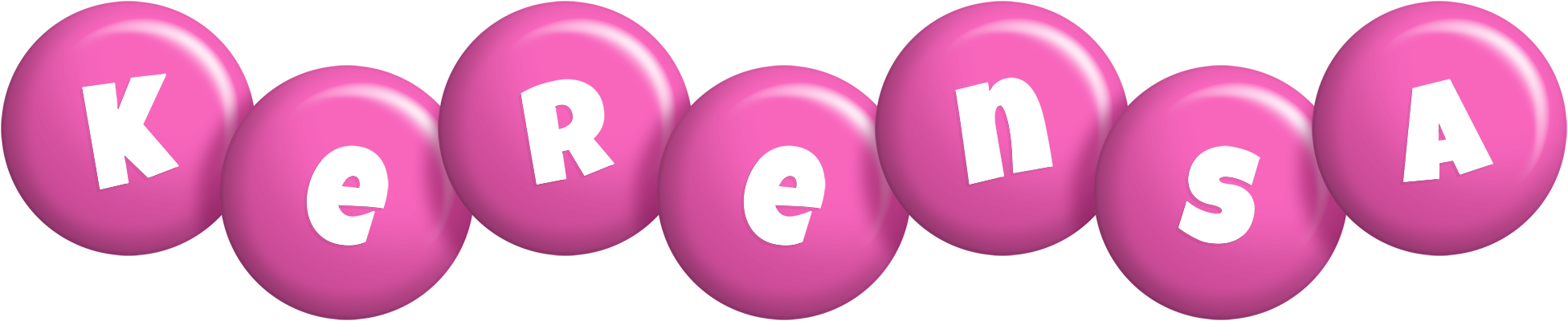Kerensa candy-pink logo