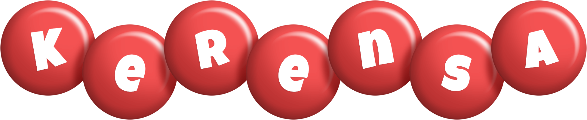Kerensa candy-red logo