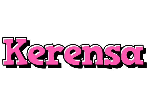 Kerensa girlish logo