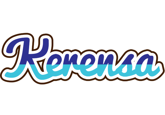 Kerensa raining logo