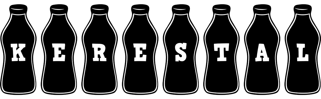Kerestal bottle logo