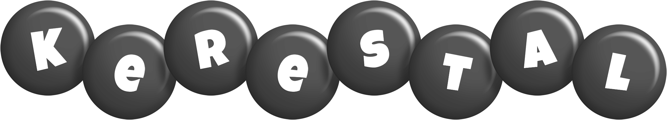 Kerestal candy-black logo
