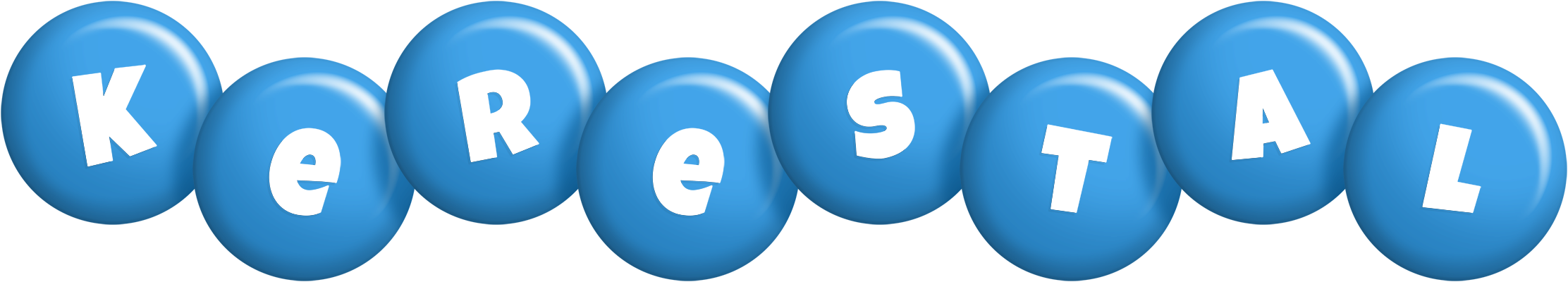Kerestal candy-blue logo