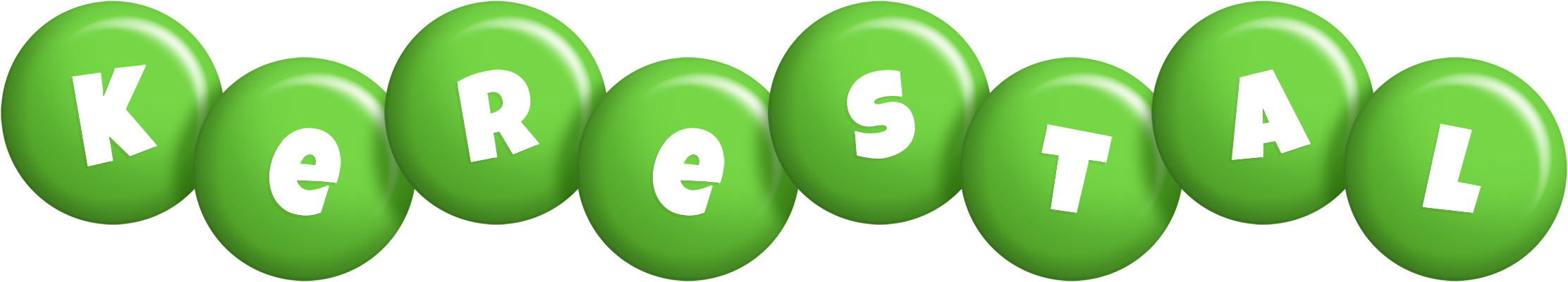 Kerestal candy-green logo
