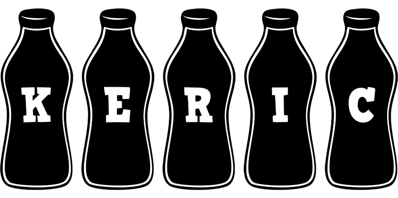 Keric bottle logo