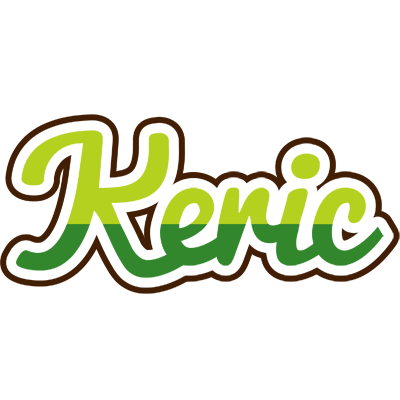 Keric golfing logo