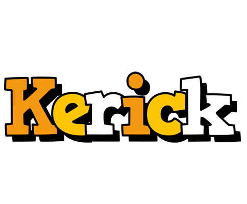 Kerick cartoon logo