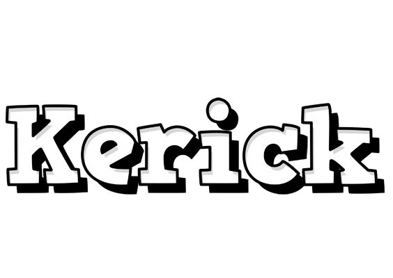 Kerick snowing logo