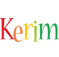 Kerim birthday logo